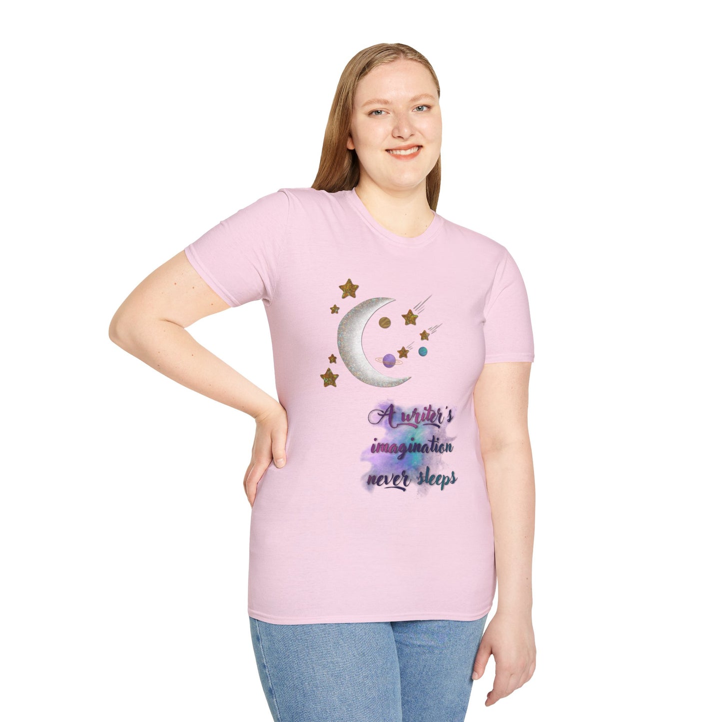 Writer's Imagination Unisex Softstyle T-Shirt XS-5XL