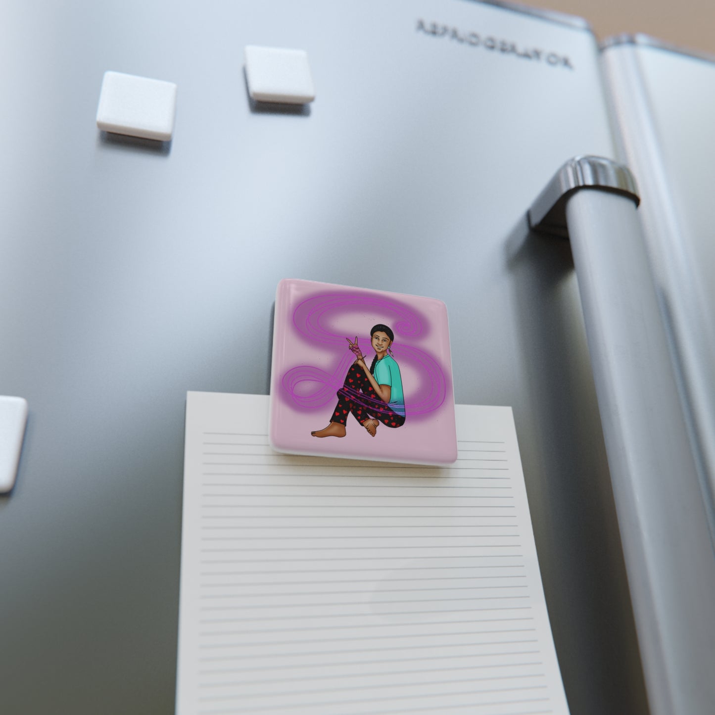 Light Witch Porcelain Magnet