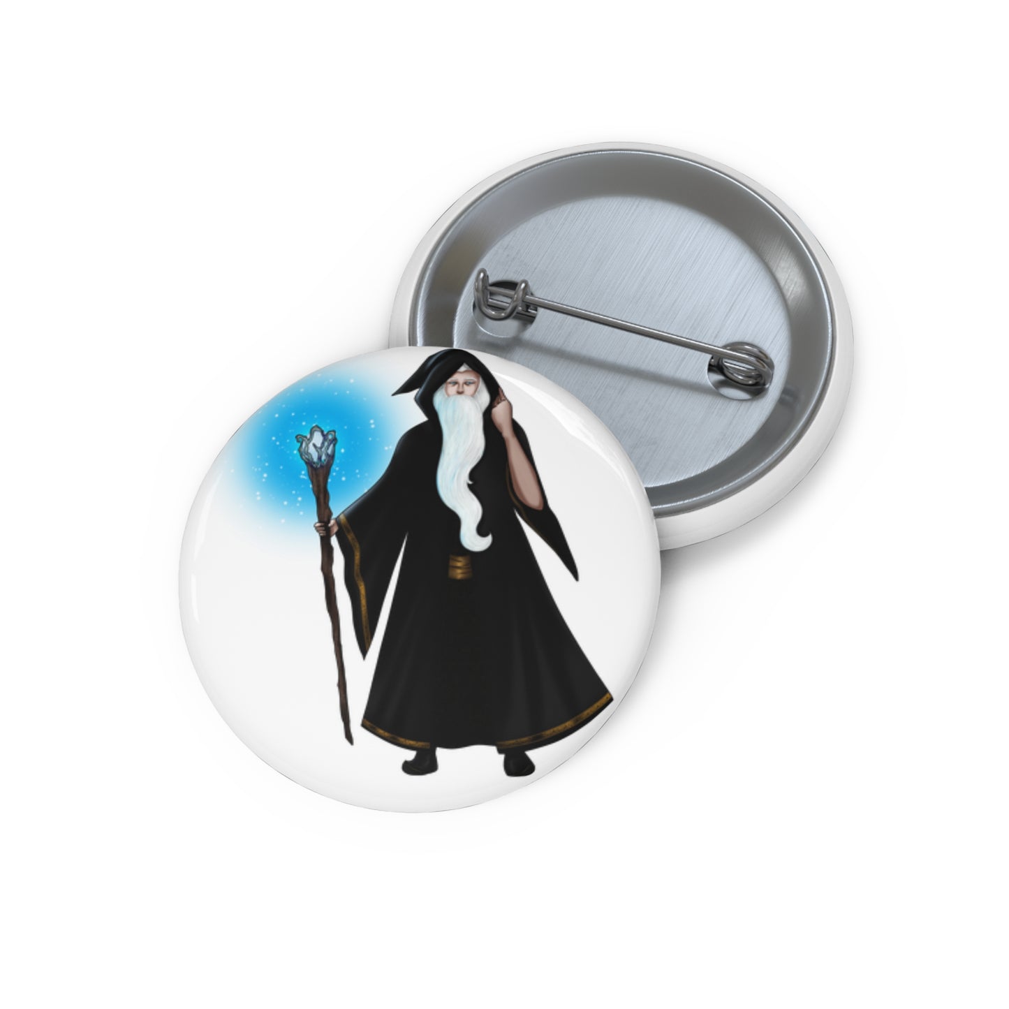 Wizard Button Pin