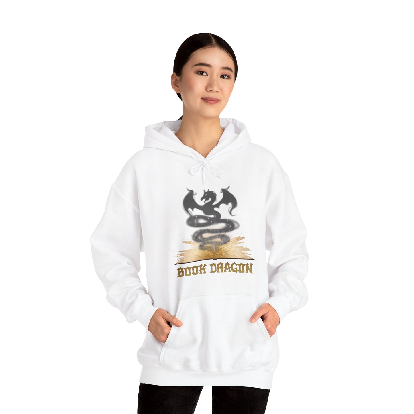 Book Dragon Unisex Hoodie S-5XL