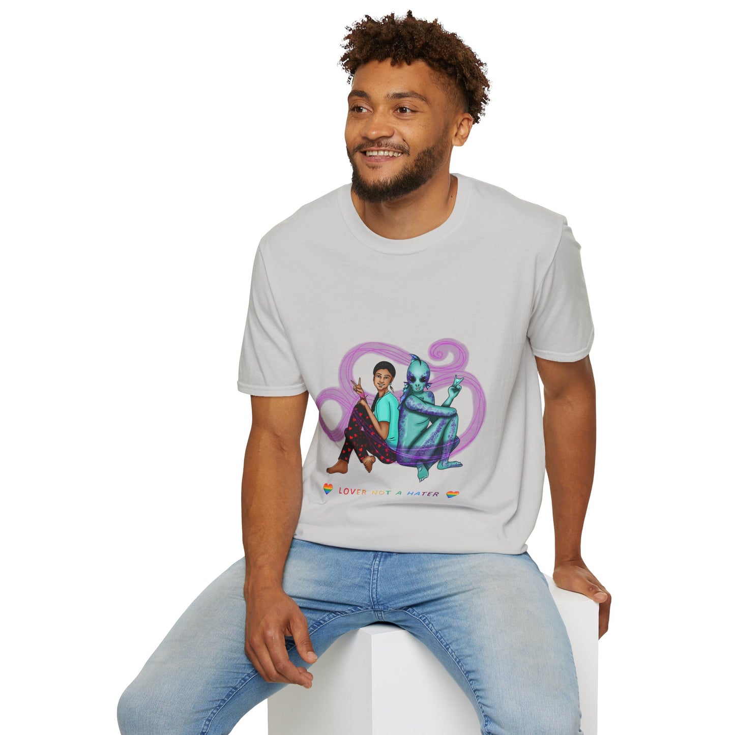 Lover not a Hater Unisex Softstyle T-Shirt XS-5XL