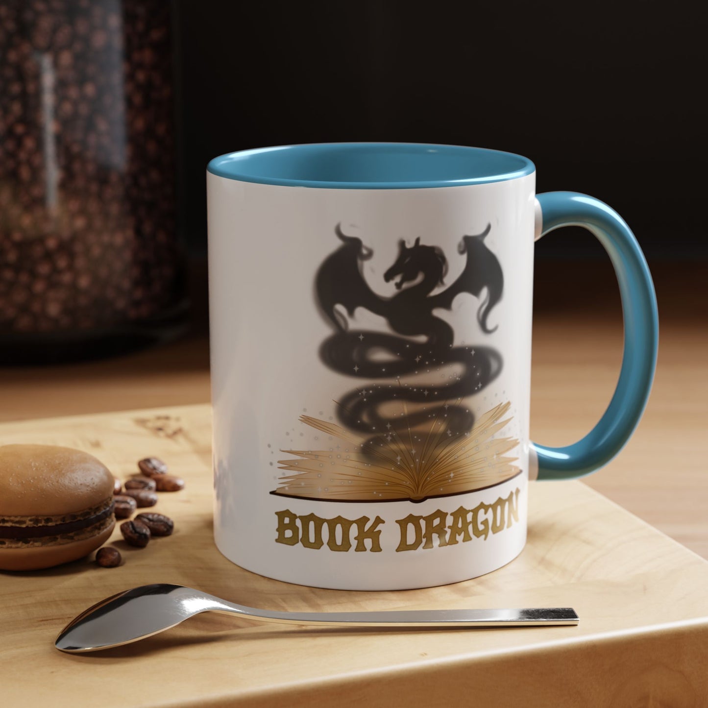 Book Dragon Mug