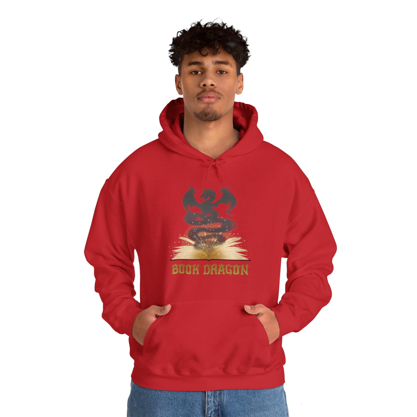 Book Dragon Unisex Hoodie S-5XL