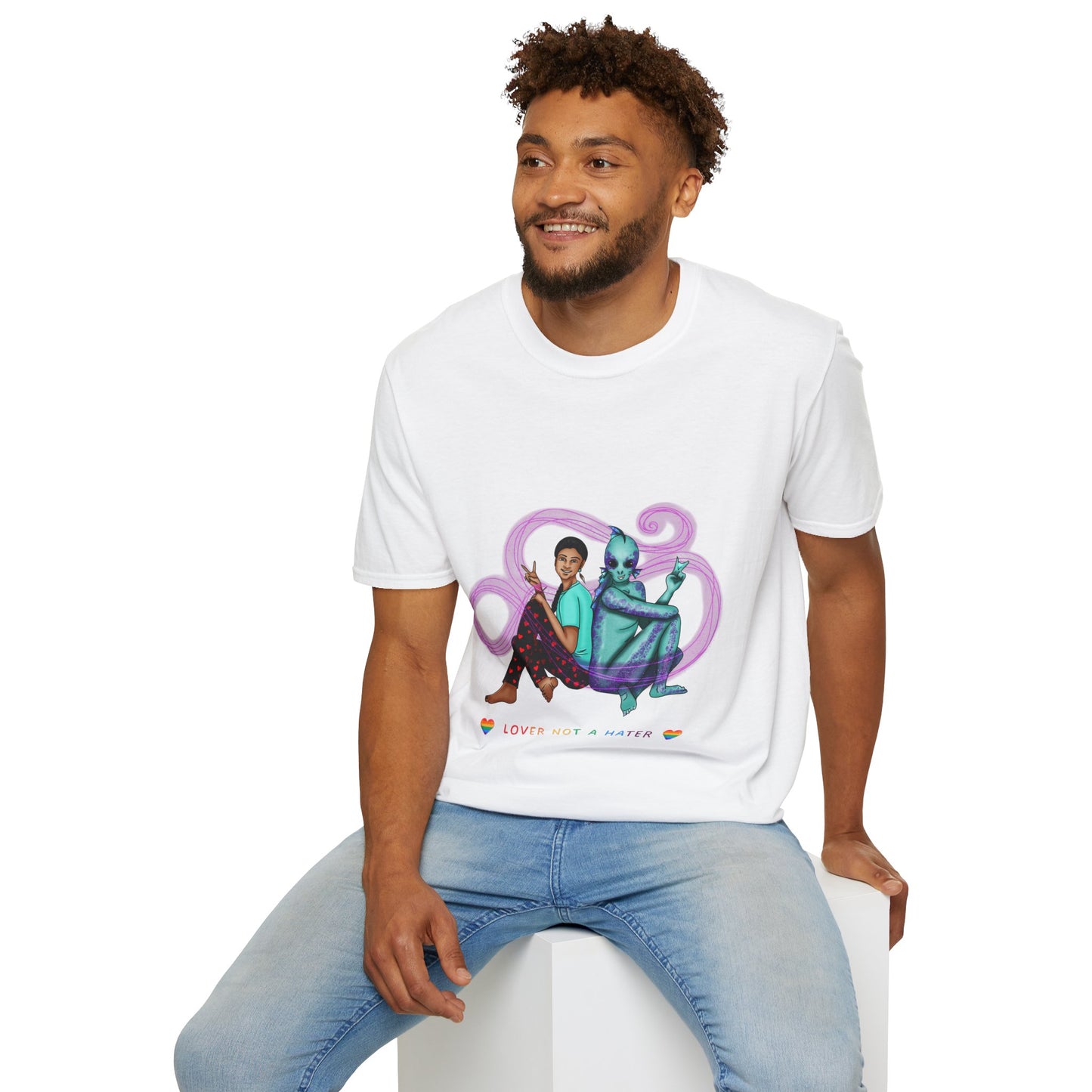Lover not a Hater Unisex Softstyle T-Shirt XS-5XL
