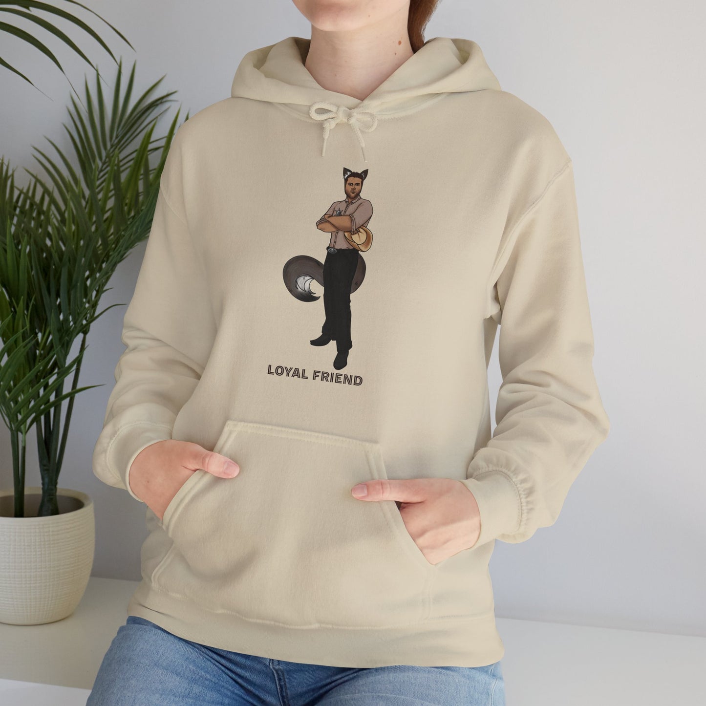 Loyal Friend Sheriff/Alpha Unisex Hoodie S-5XL