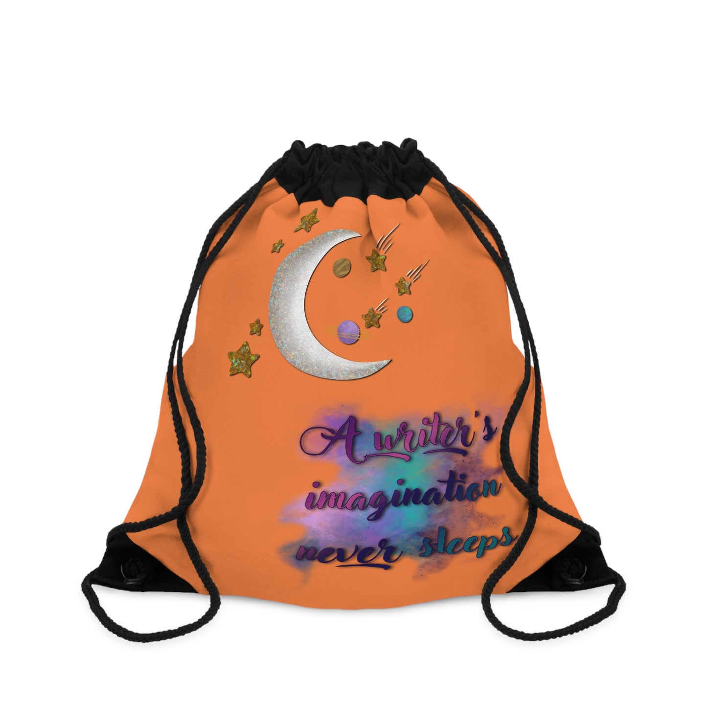 Writer's Imagination Drawstring Bag