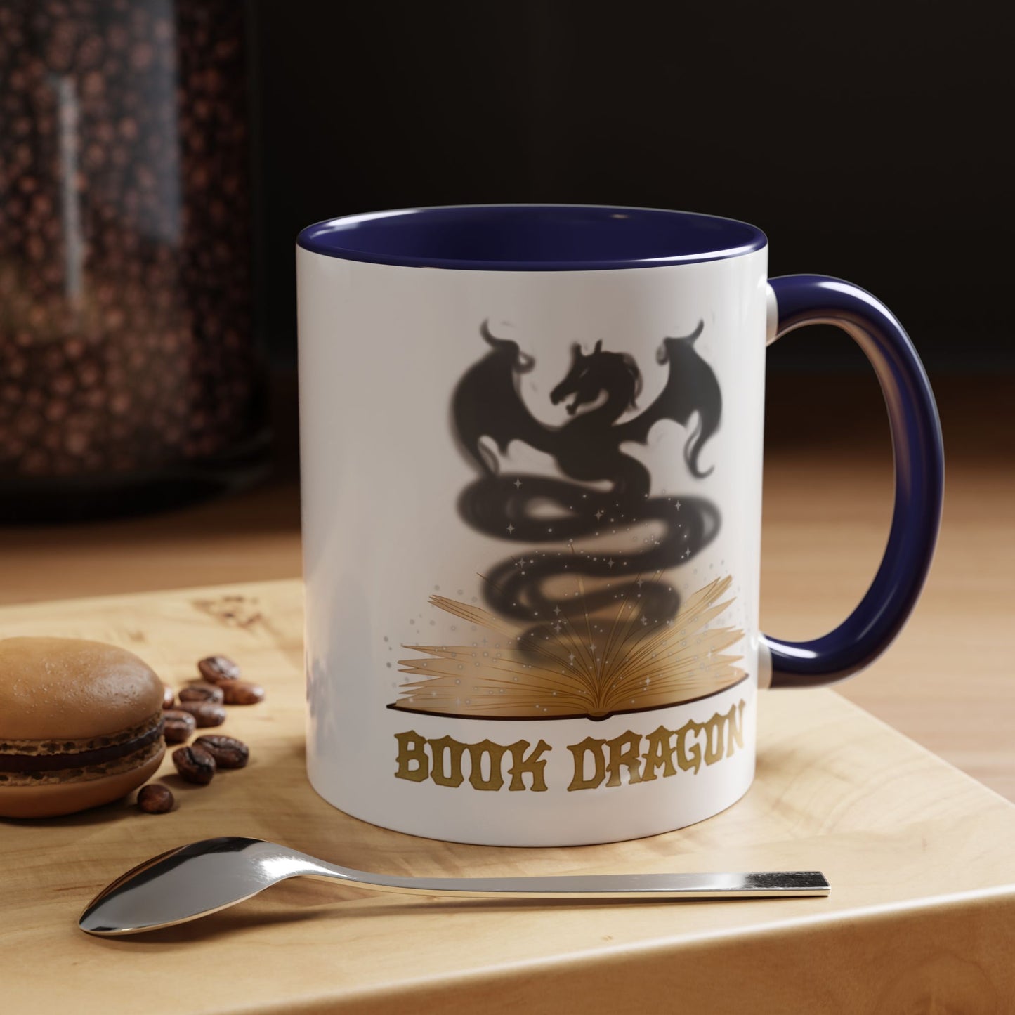 Book Dragon Mug