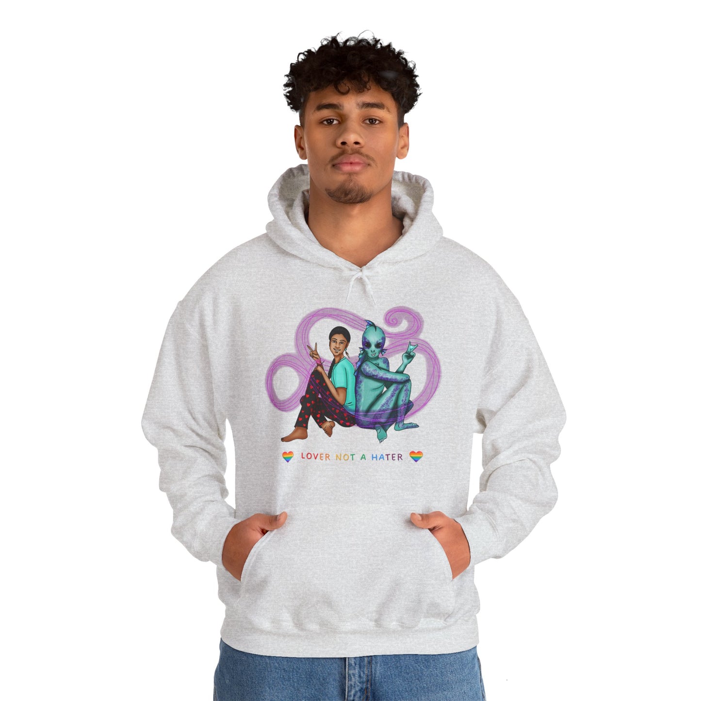 Lover not a Hater Unisex Hoodie S-5XL