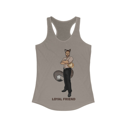 Loyal Friend Sheriff/Alpha Women's Racerback Tank Top