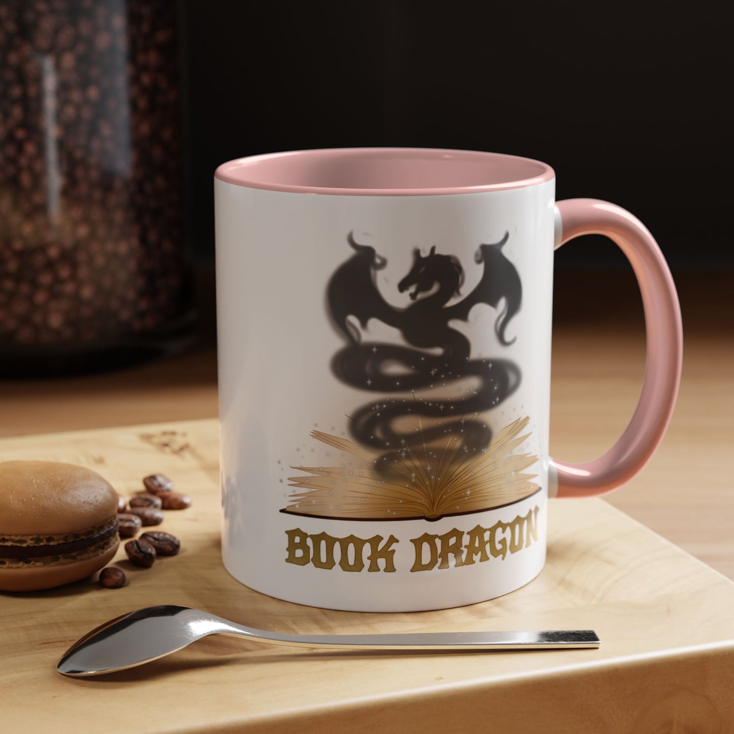 Book Dragon Mug