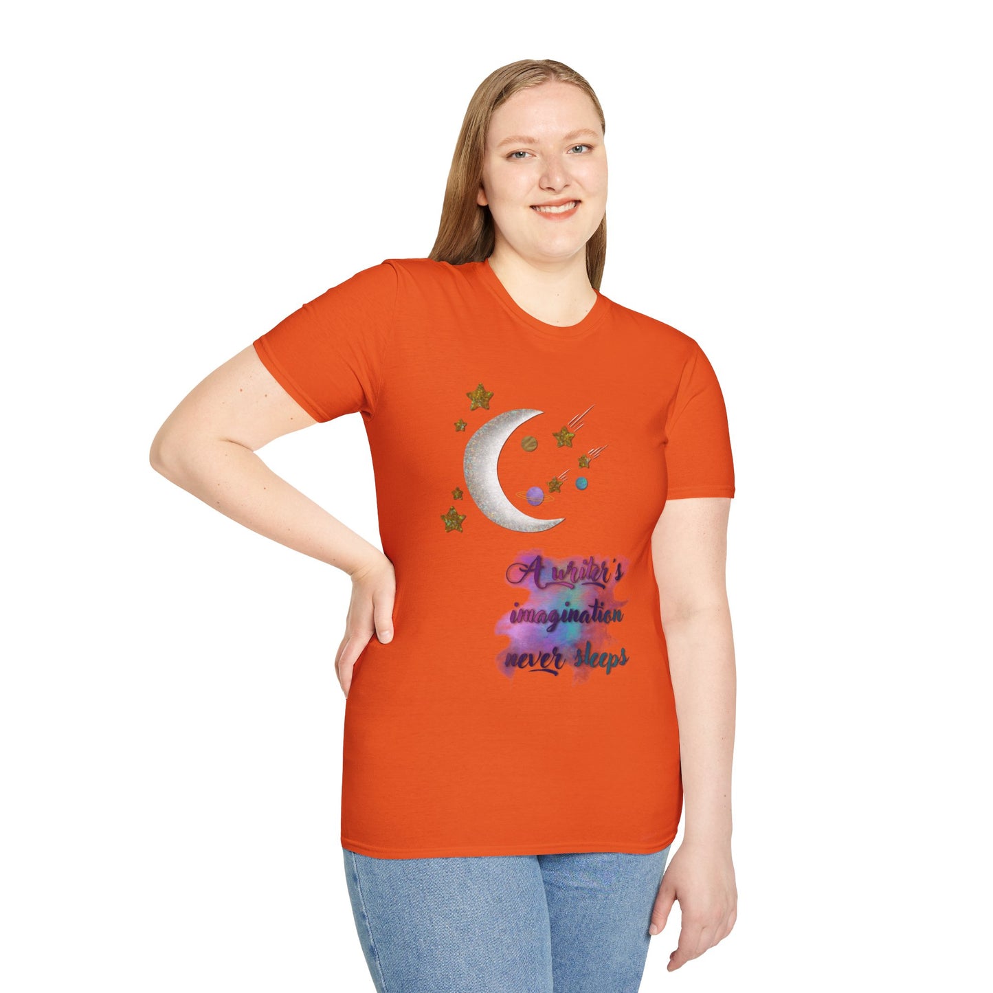 Writer's Imagination Unisex Softstyle T-Shirt XS-5XL