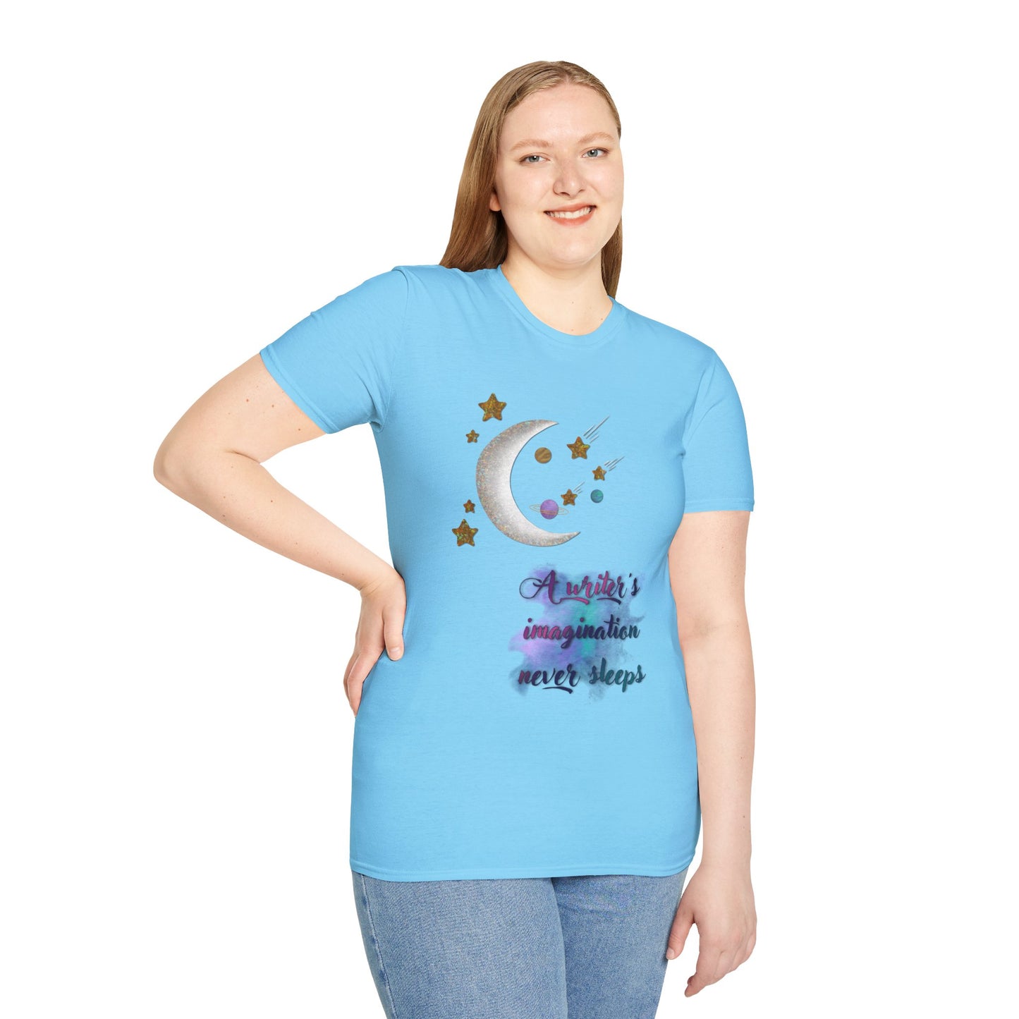 Writer's Imagination Unisex Softstyle T-Shirt XS-5XL