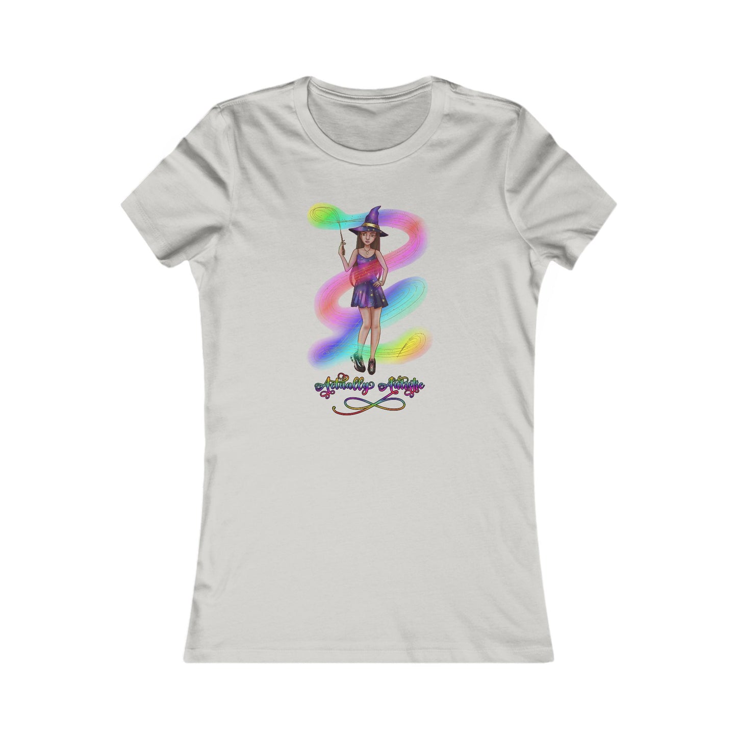 Actually Autistic Magical Witch Women's T-Shirt