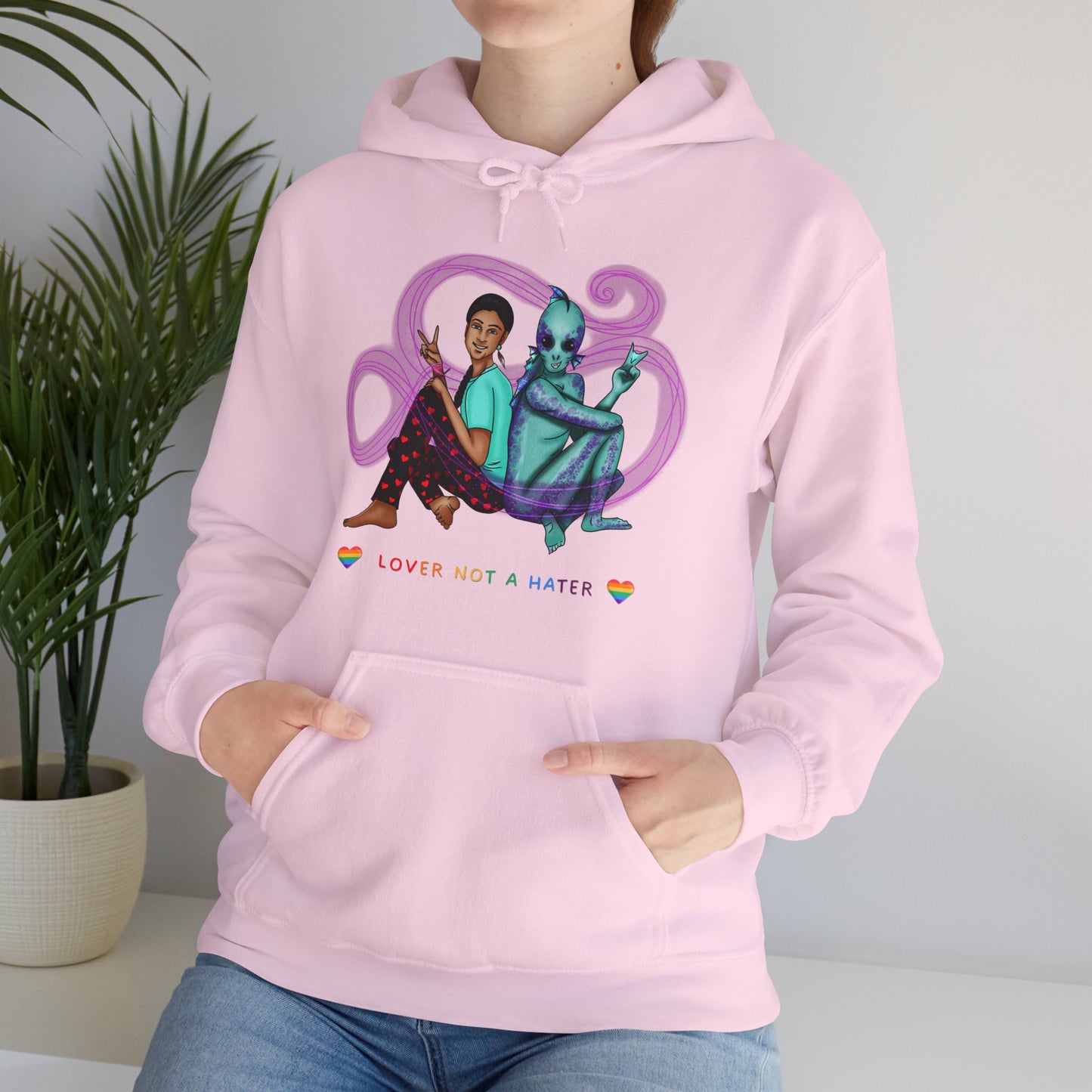 Lover not a Hater Unisex Hoodie S-5XL
