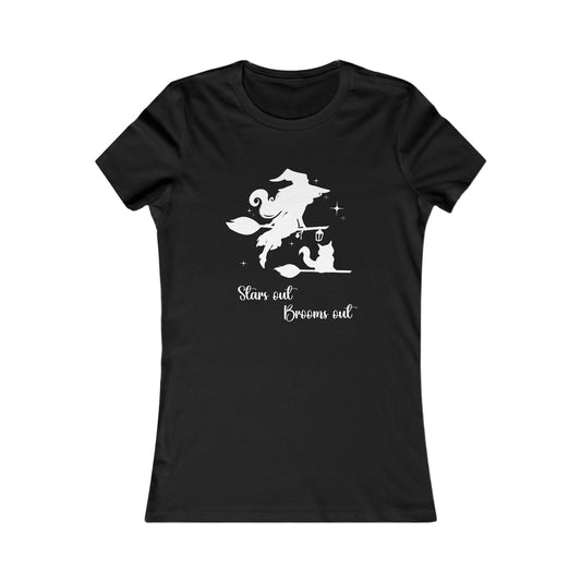 Light Shadow Witch with Cat Women's T-Shirt