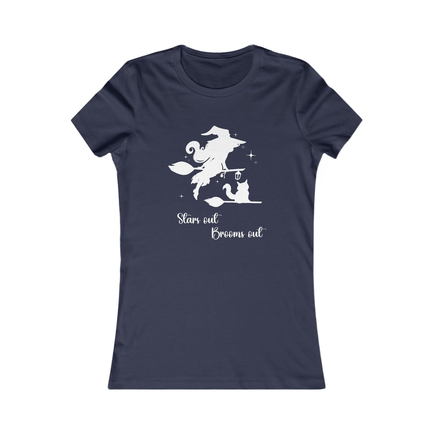 Light Shadow Witch with Cat Women's T-Shirt