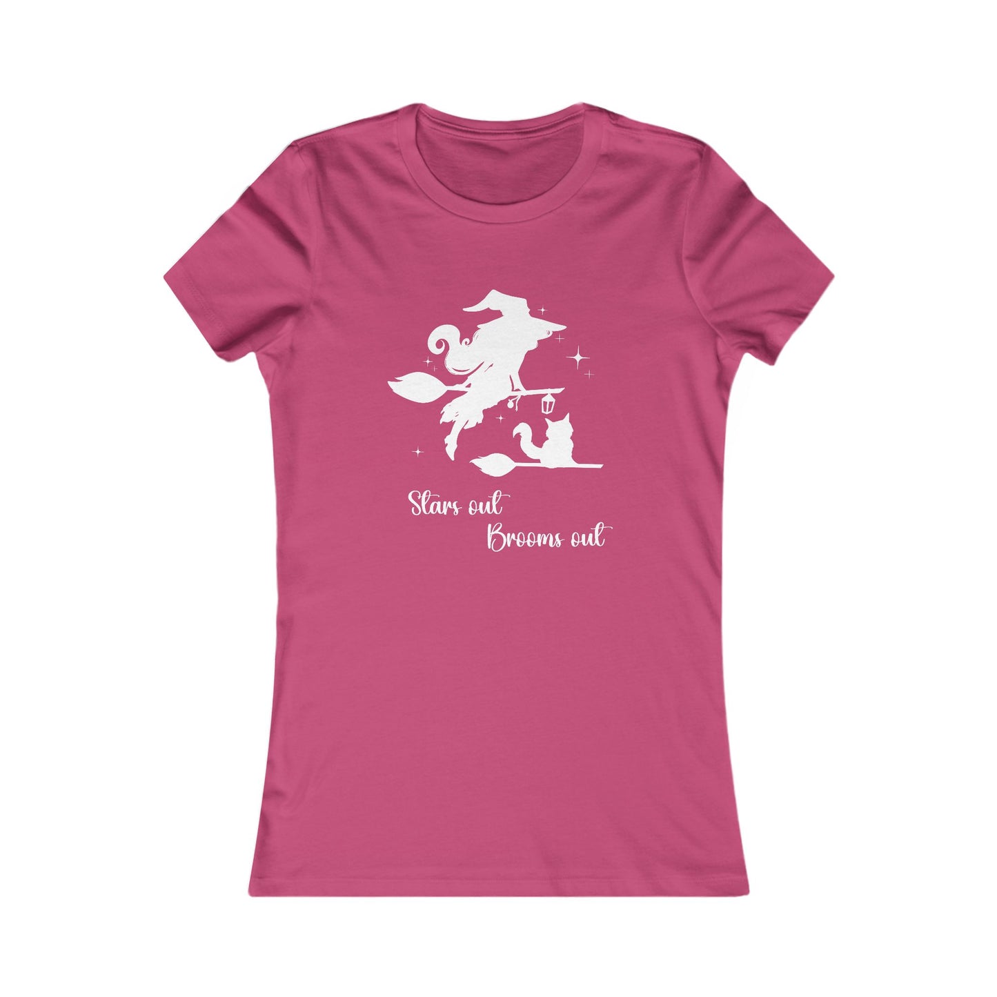 Light Shadow Witch with Cat Women's T-Shirt