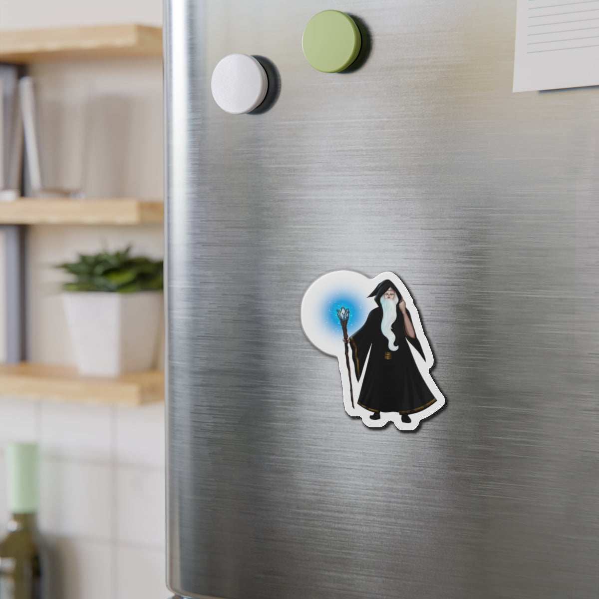 Wizard Kiss-Cut Magnet
