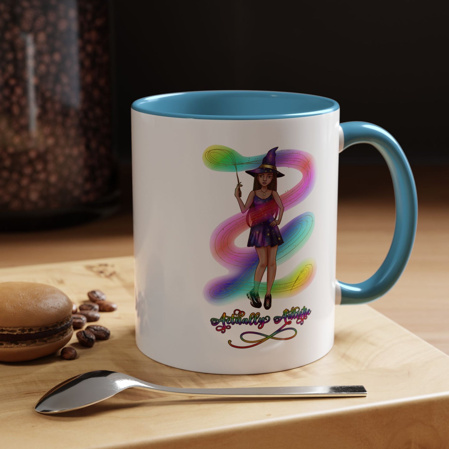 Actually Autistic Magical Witch Mug