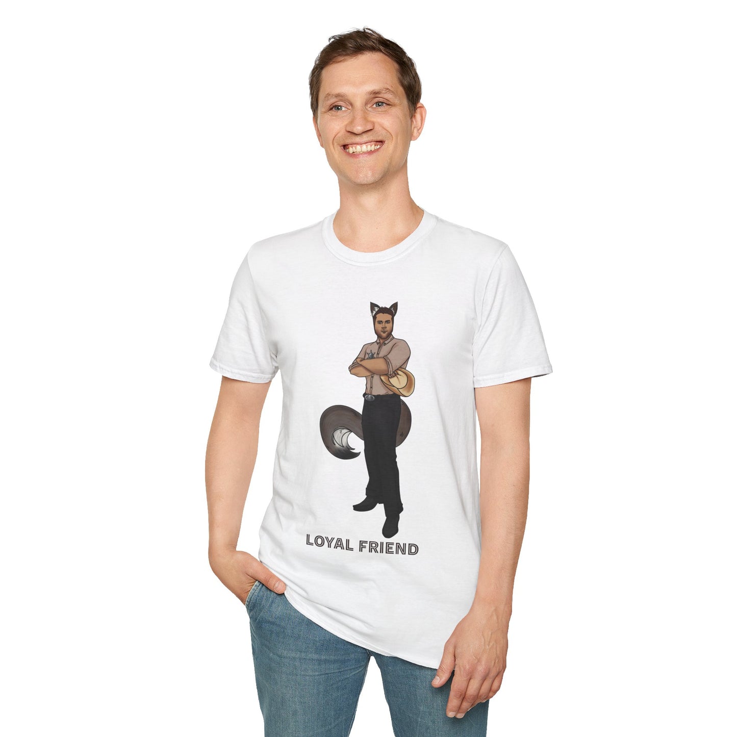 Loyal Friend Sheriff/Alpha Unisex Softstyle T-Shirt XS-5XL