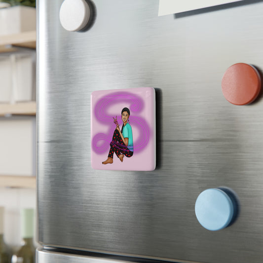 Light Witch Porcelain Magnet
