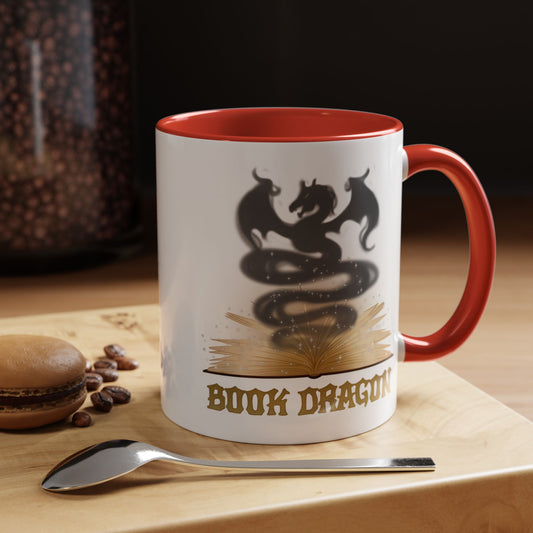 Book Dragon Mug