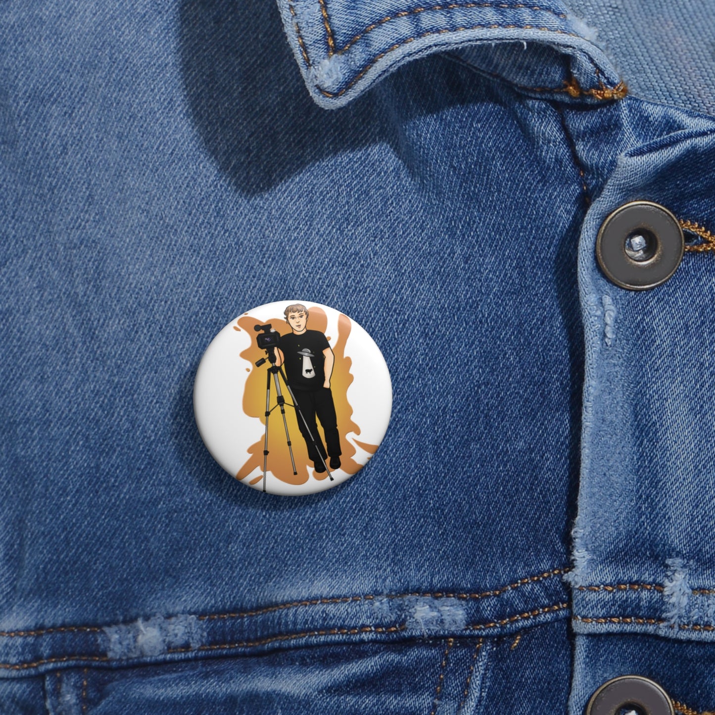 Geoffrey Button Pin