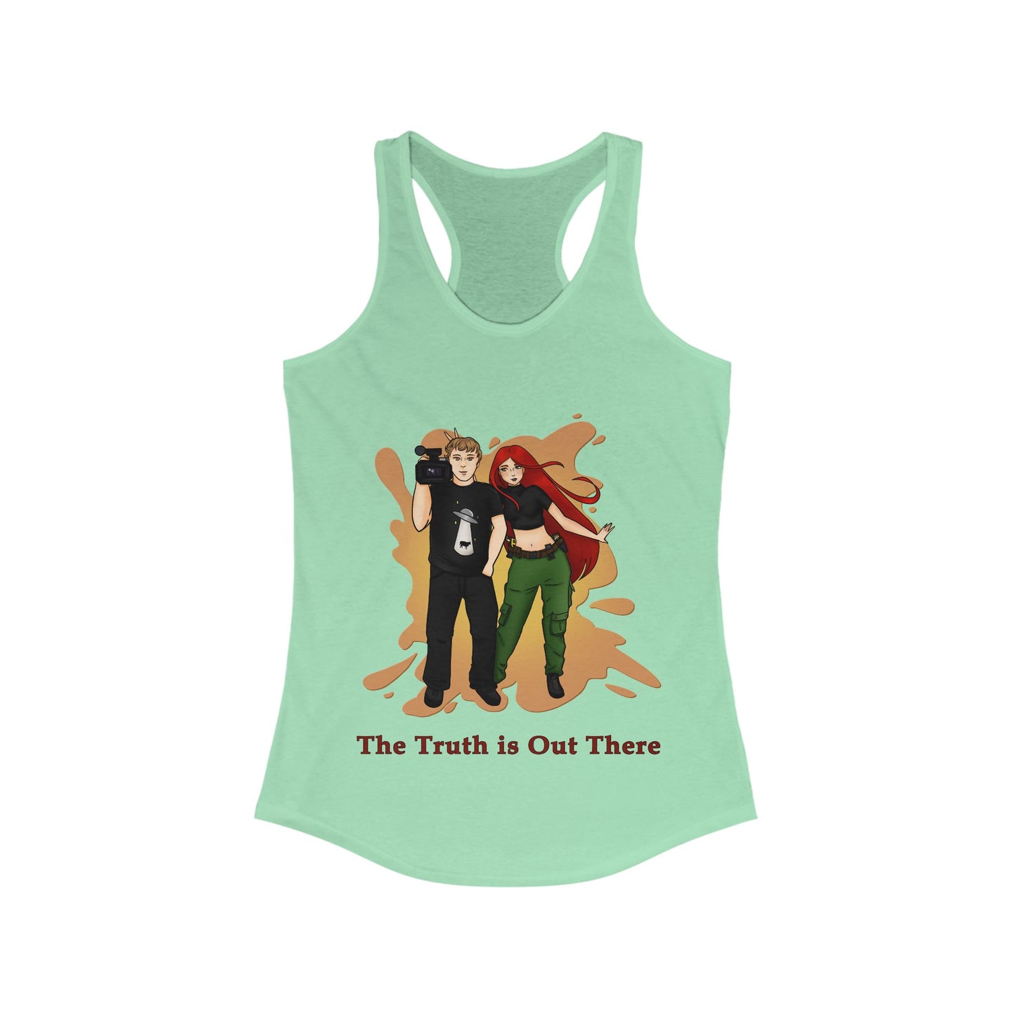 The Truth is Out There Women's Racerback Tank Top