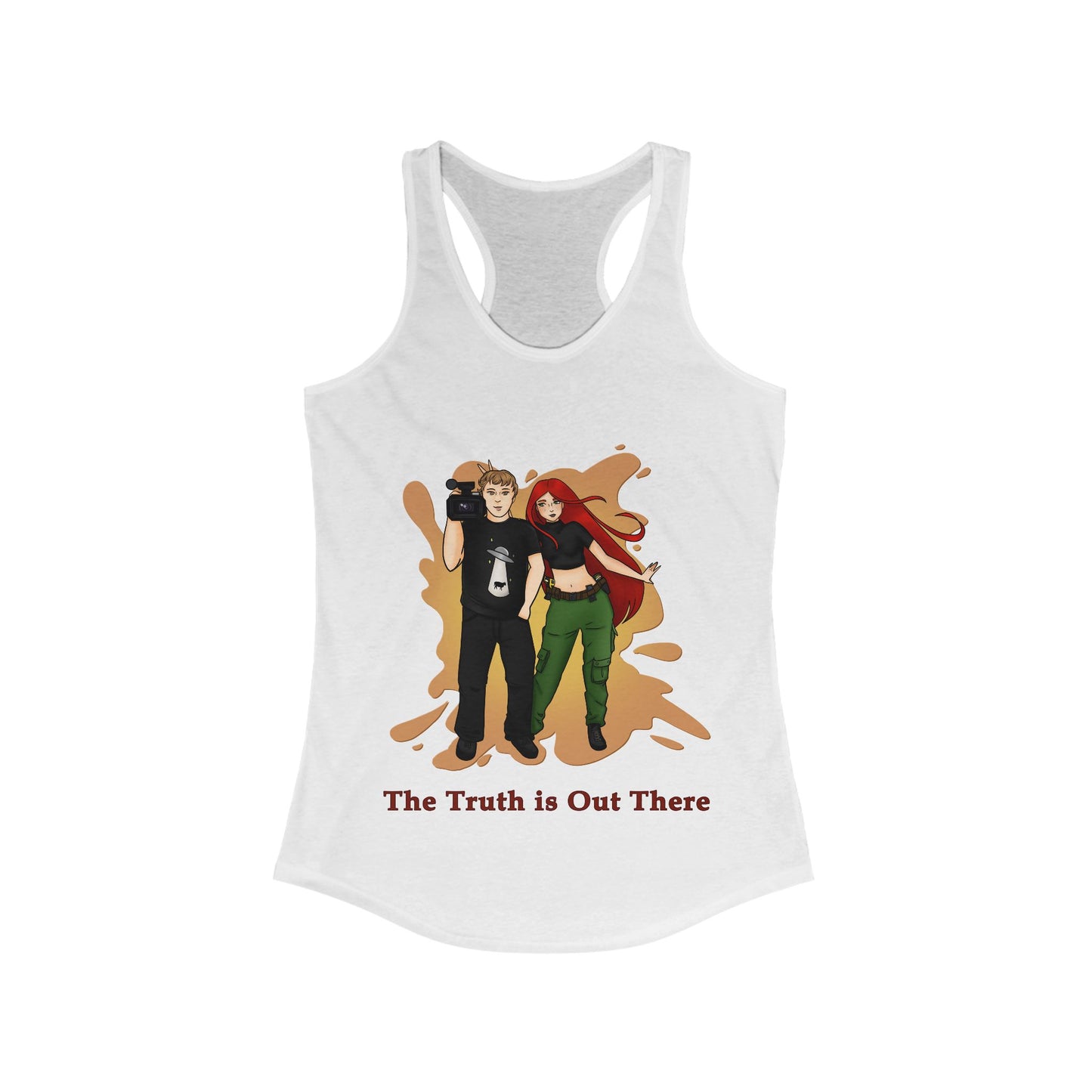 The Truth is Out There Women's Racerback Tank Top