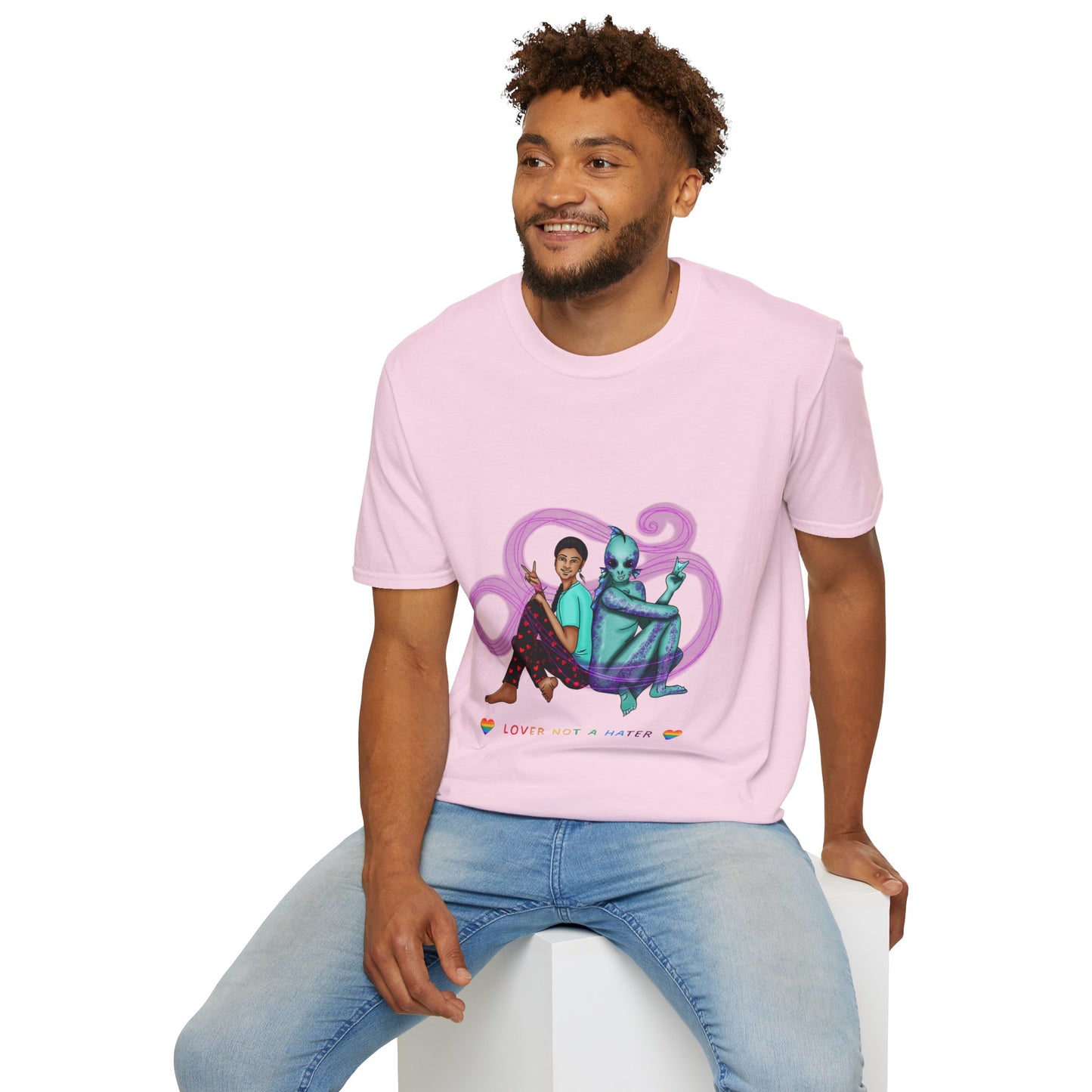 Lover not a Hater Unisex Softstyle T-Shirt XS-5XL