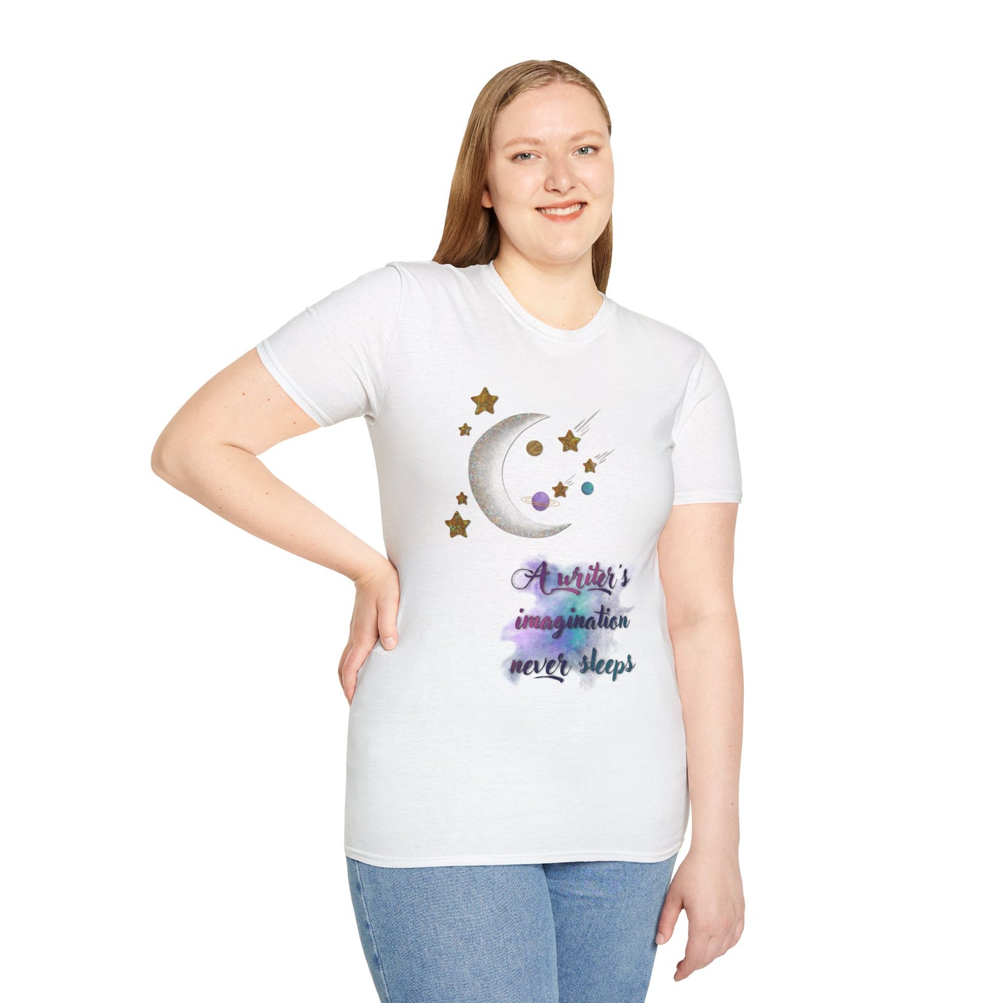 Writer's Imagination Unisex Softstyle T-Shirt XS-5XL