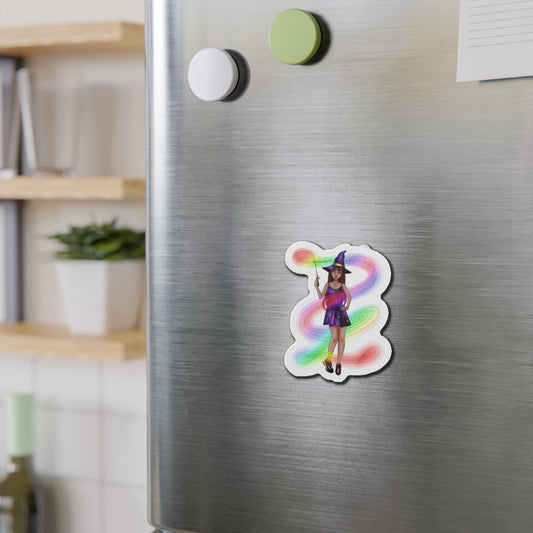 Magical Witch Kiss-Cut Magnet