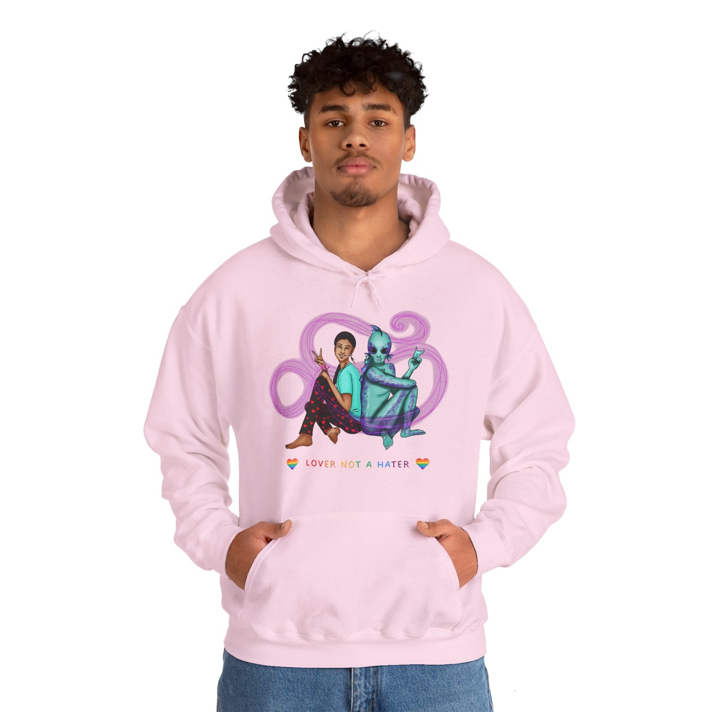 Lover not a Hater Unisex Hoodie S-5XL