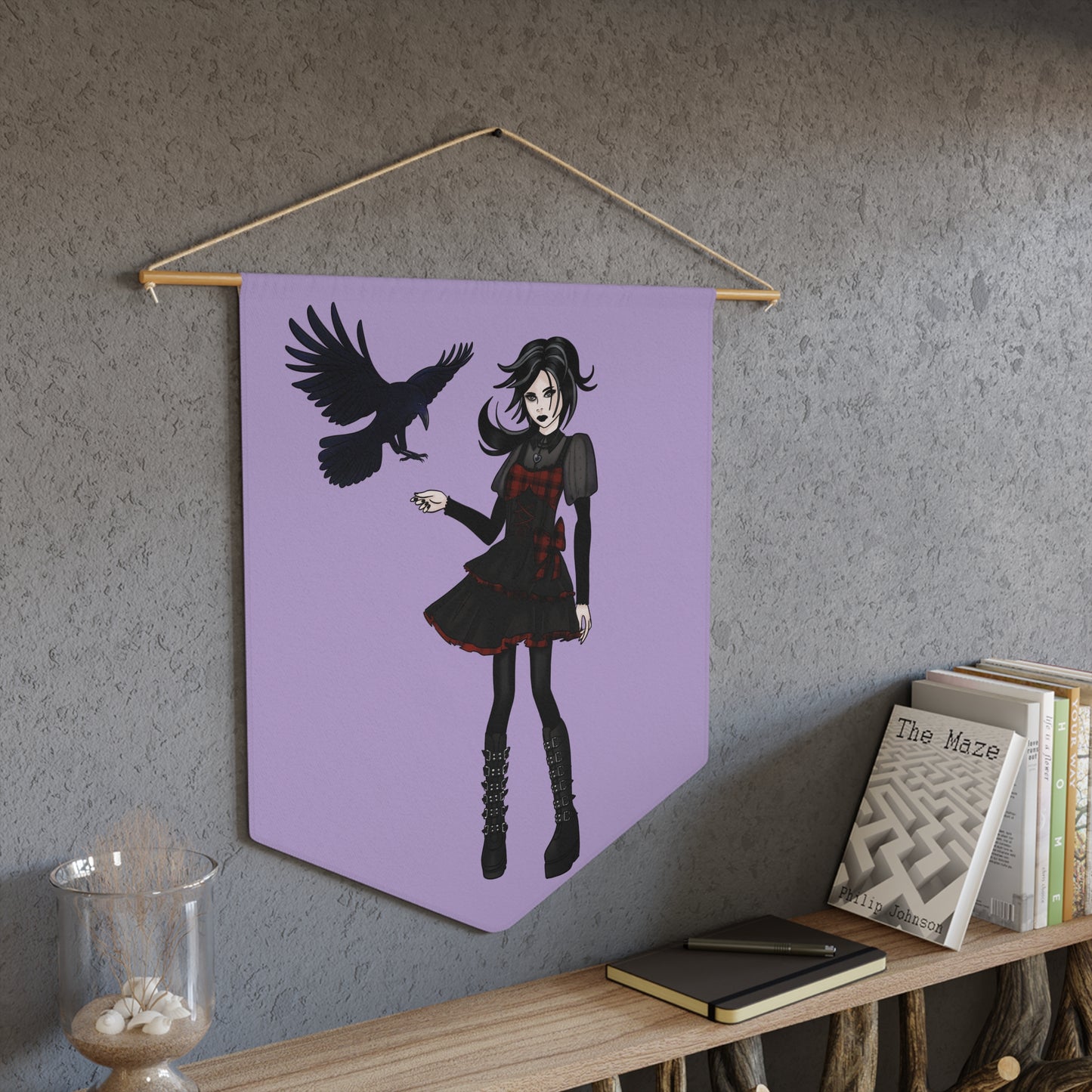 Raven Witch Pennant