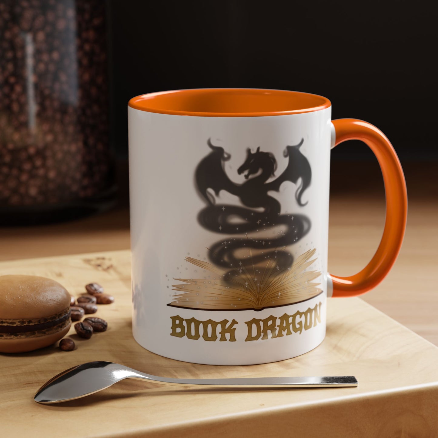 Book Dragon Mug