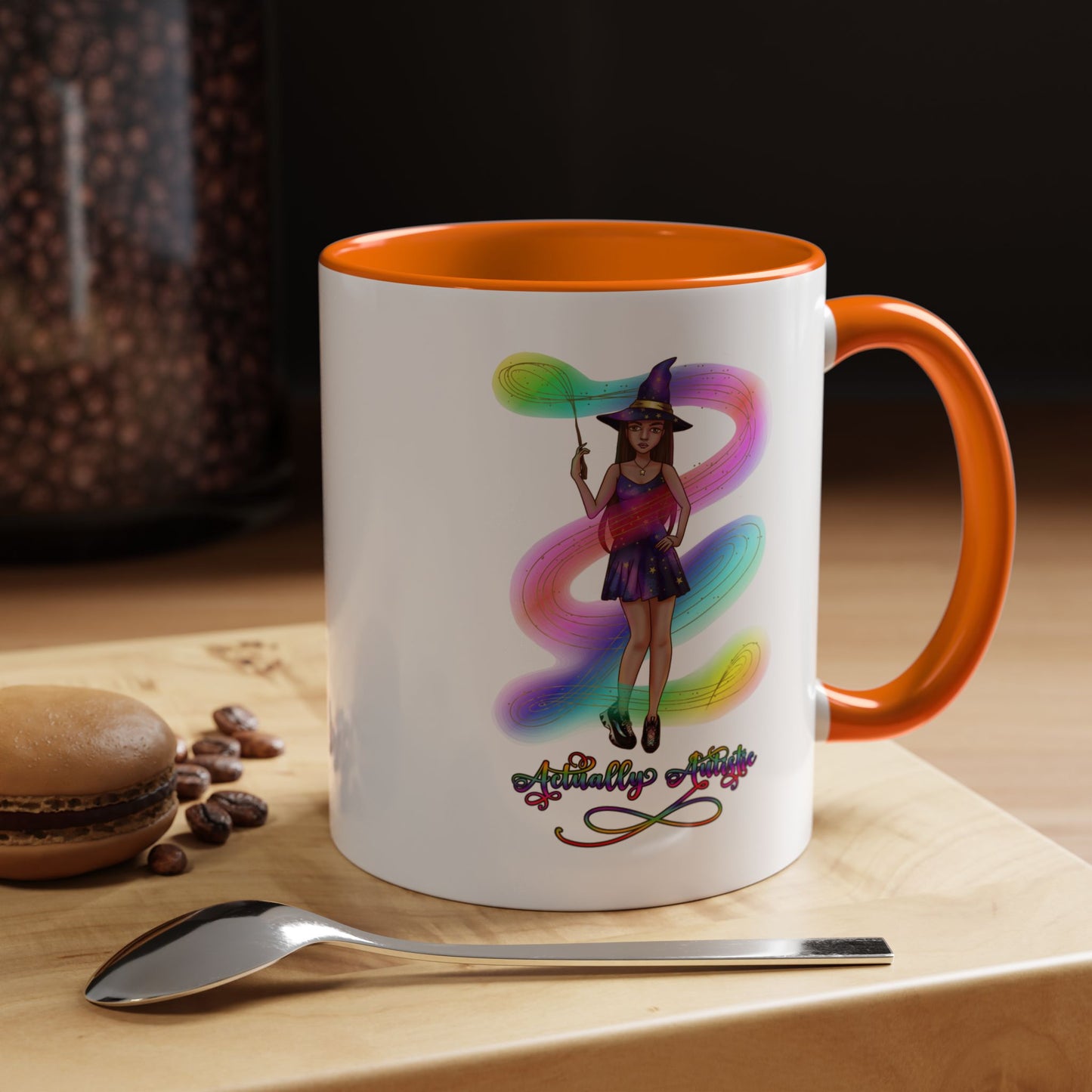 Actually Autistic Magical Witch Mug