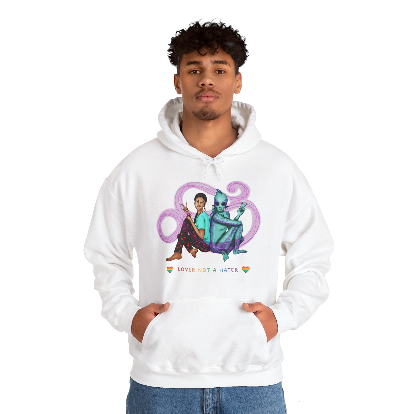 Lover not a Hater Unisex Hoodie S-5XL