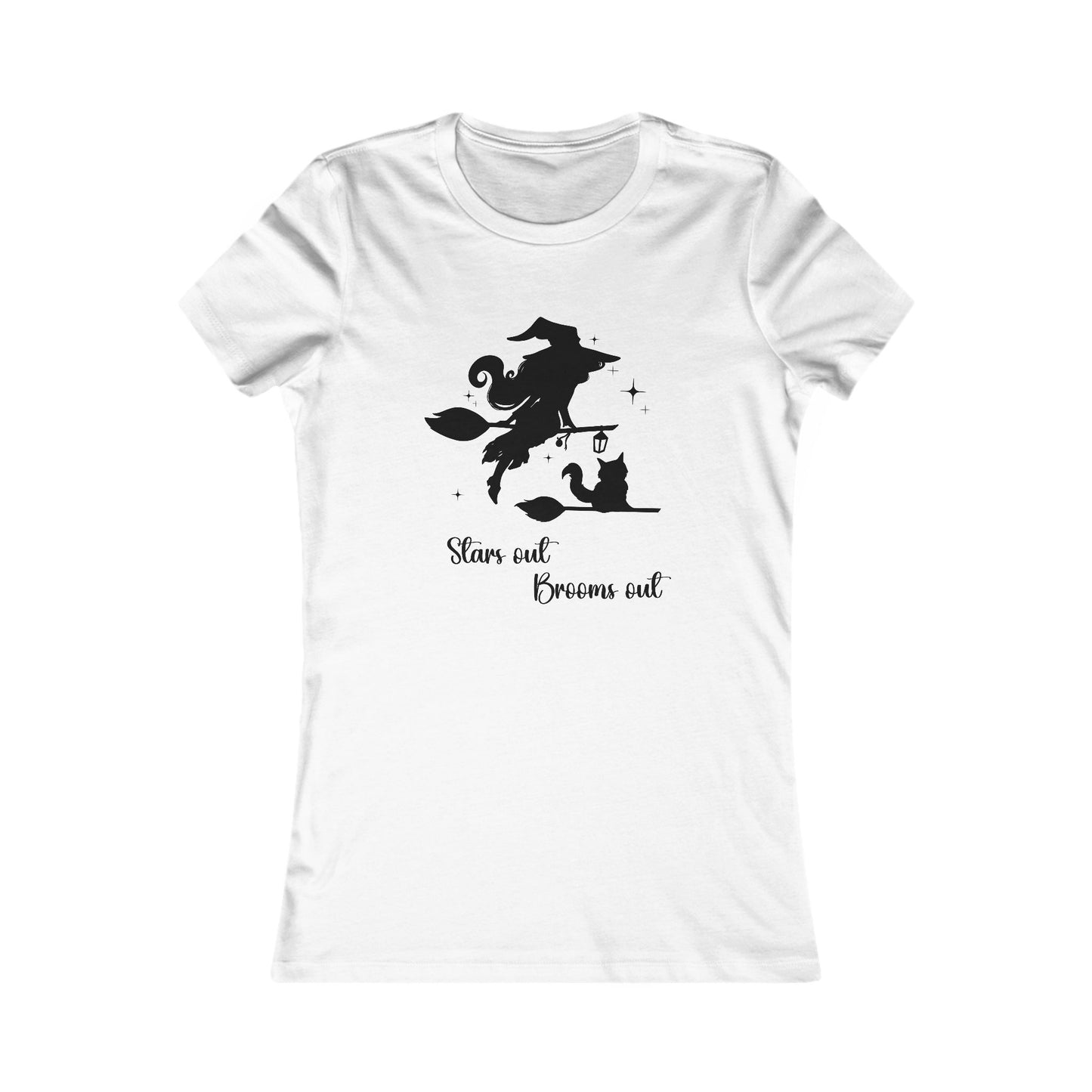 Dark Shadow Witch with Cat Women's T-Shirt