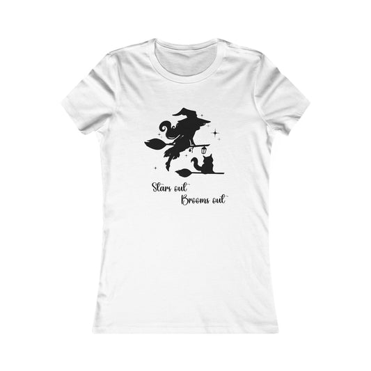 Dark Shadow Witch with Cat Women's T-Shirt