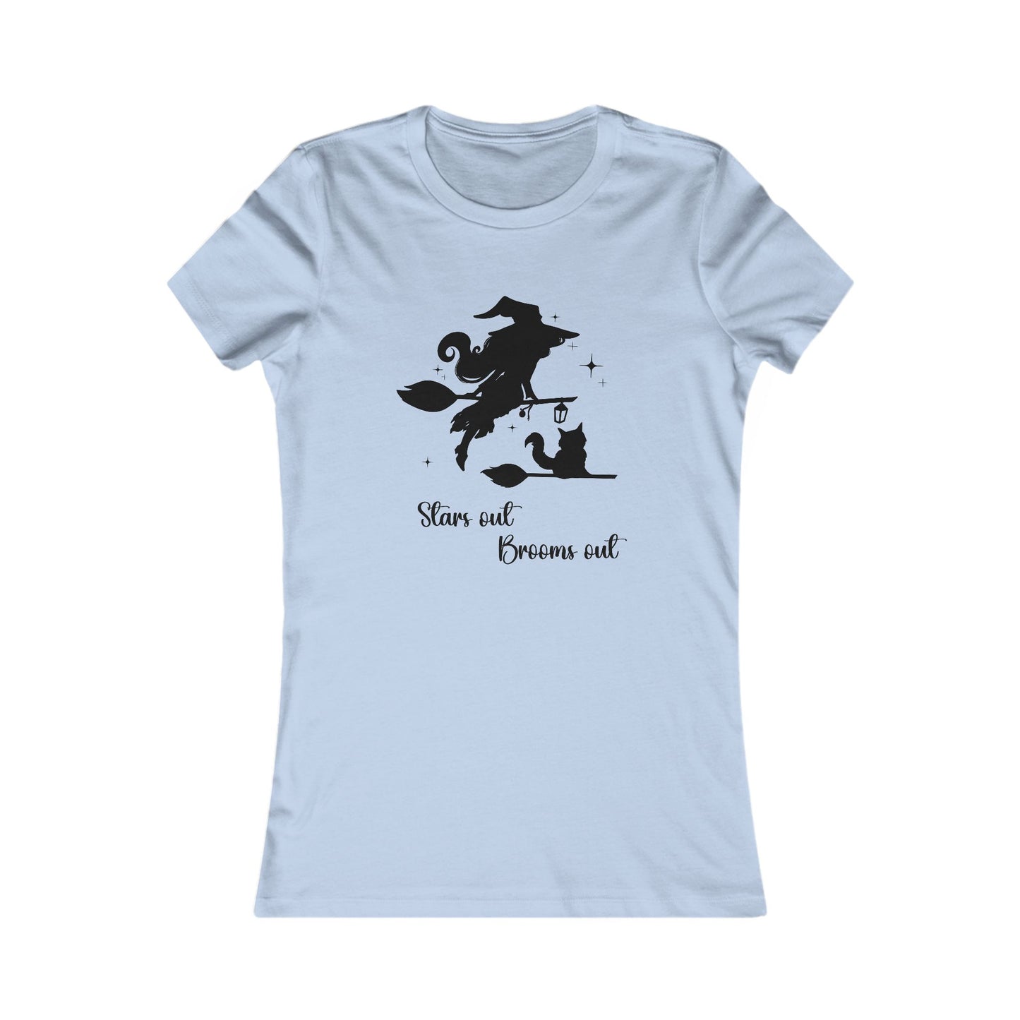 Dark Shadow Witch with Cat Women's T-Shirt