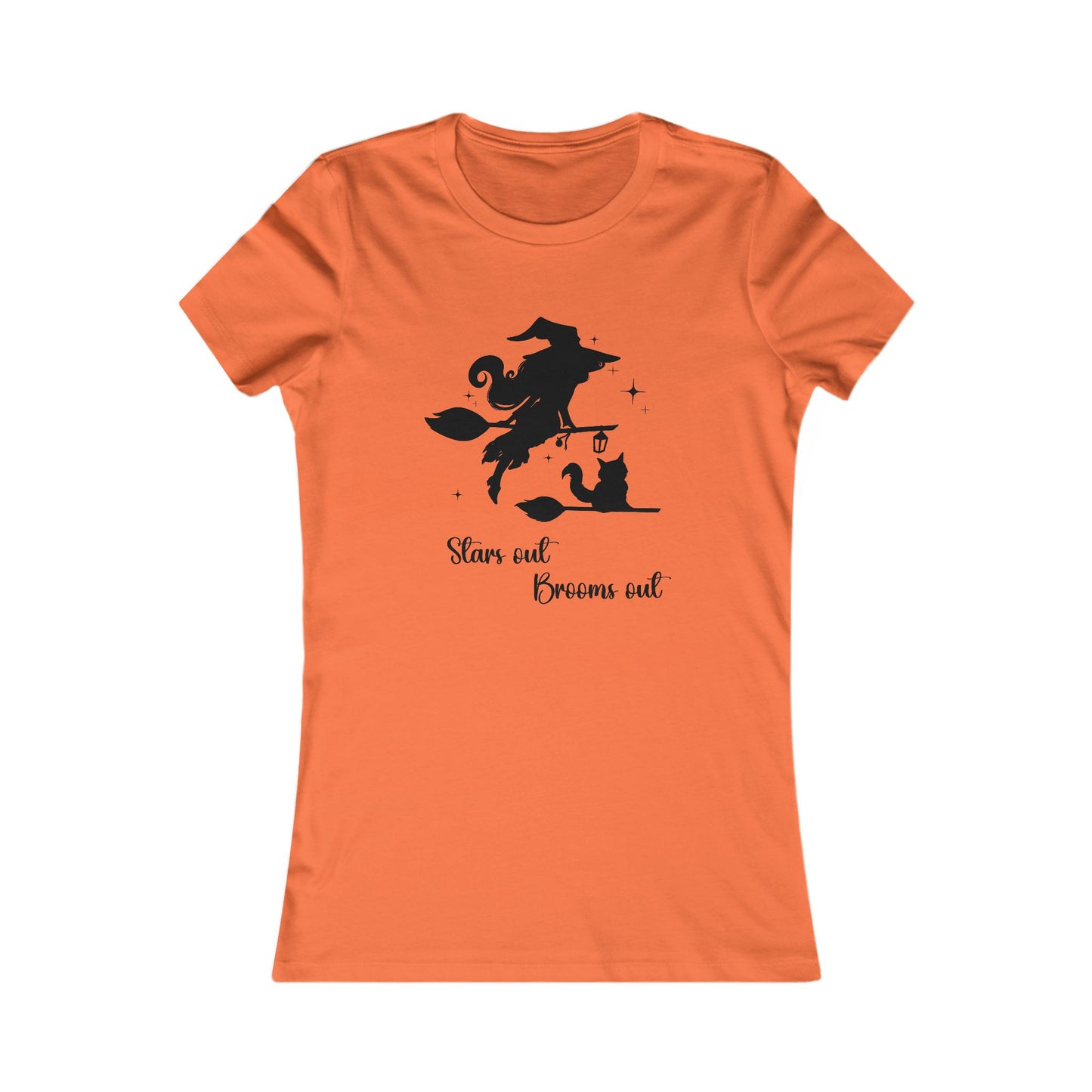Dark Shadow Witch with Cat Women's T-Shirt