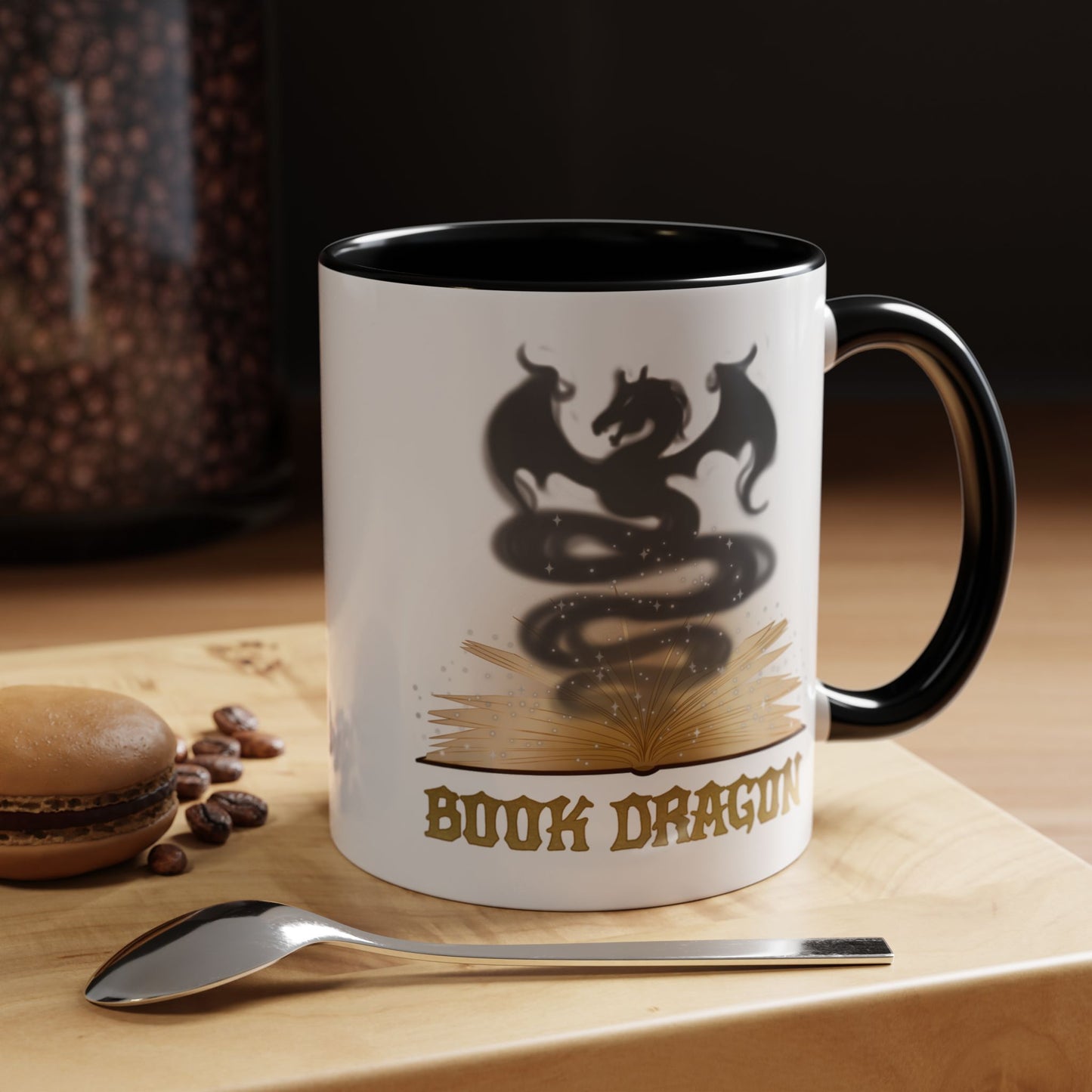 Book Dragon Mug