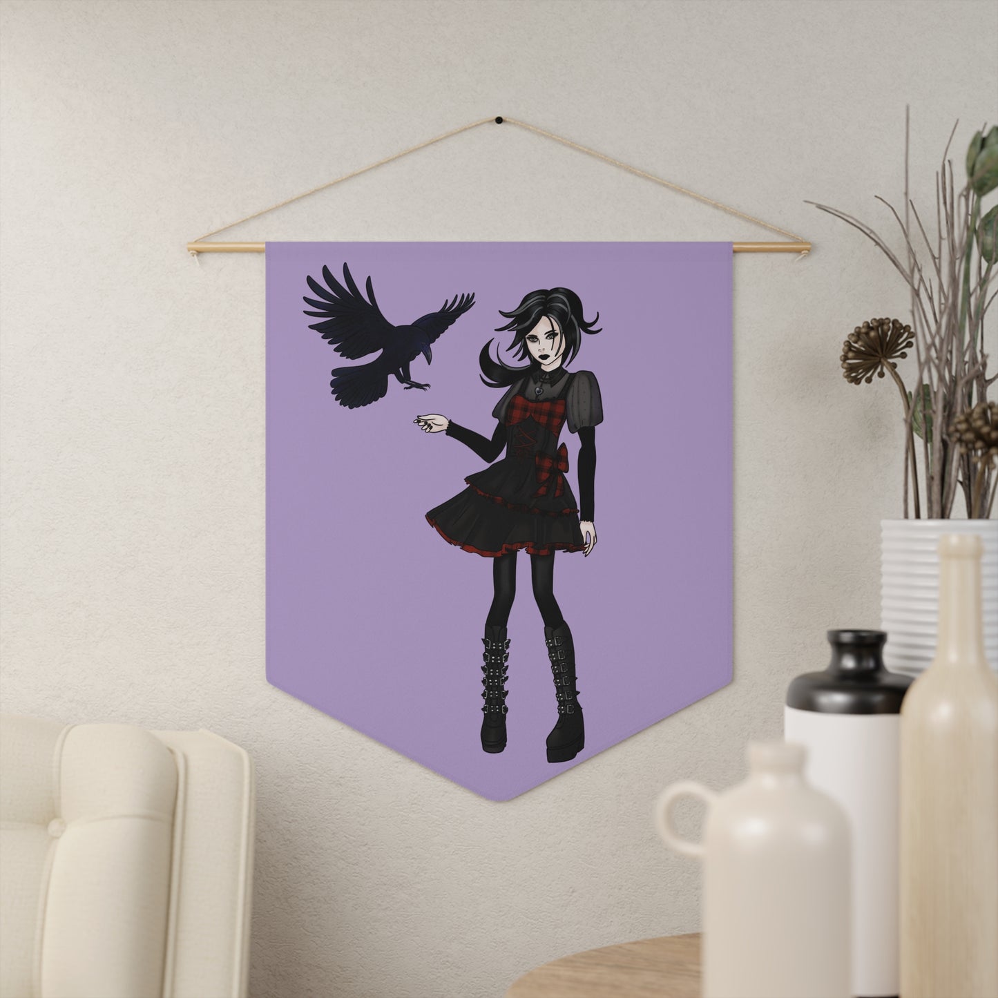 Raven Witch Pennant