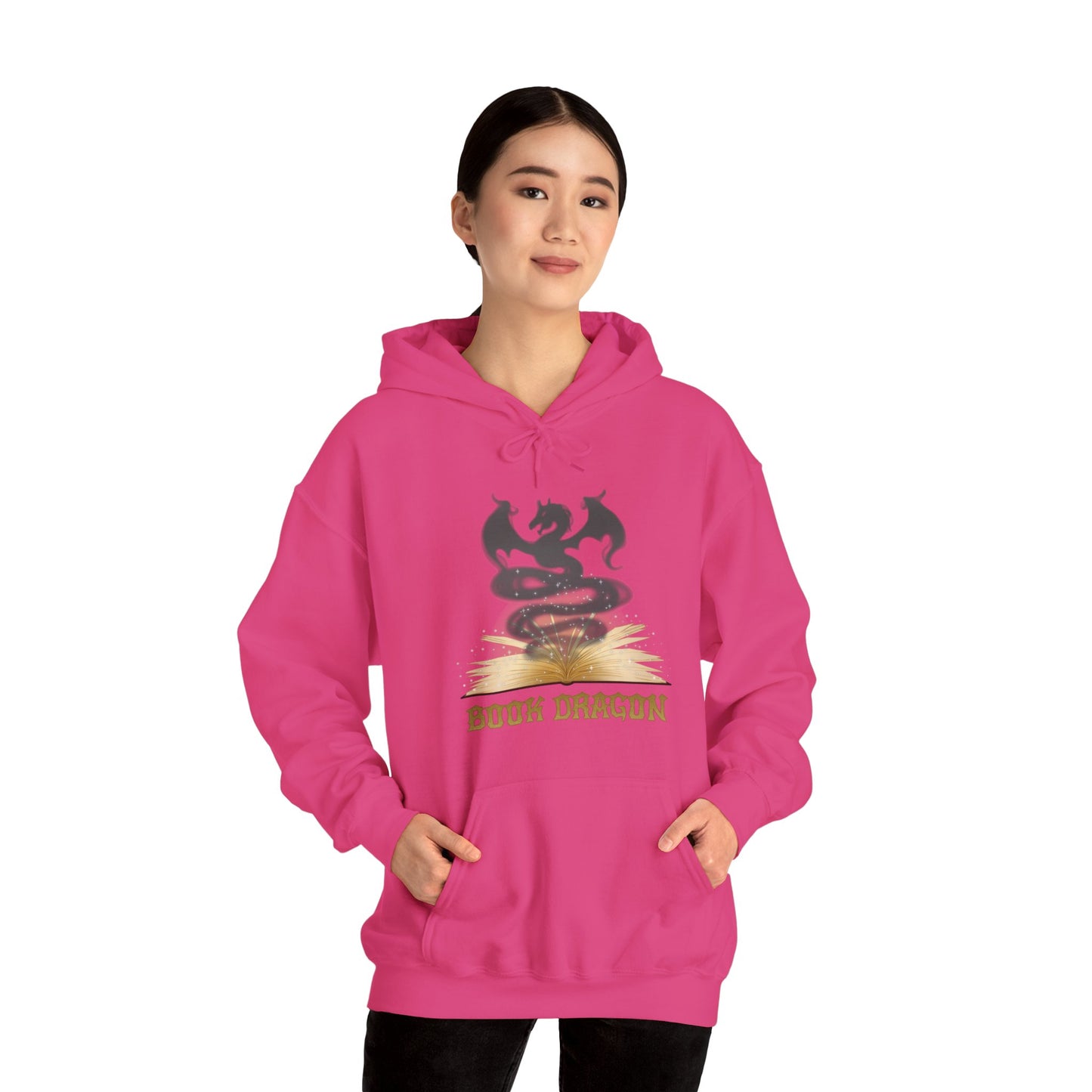 Book Dragon Unisex Hoodie S-5XL
