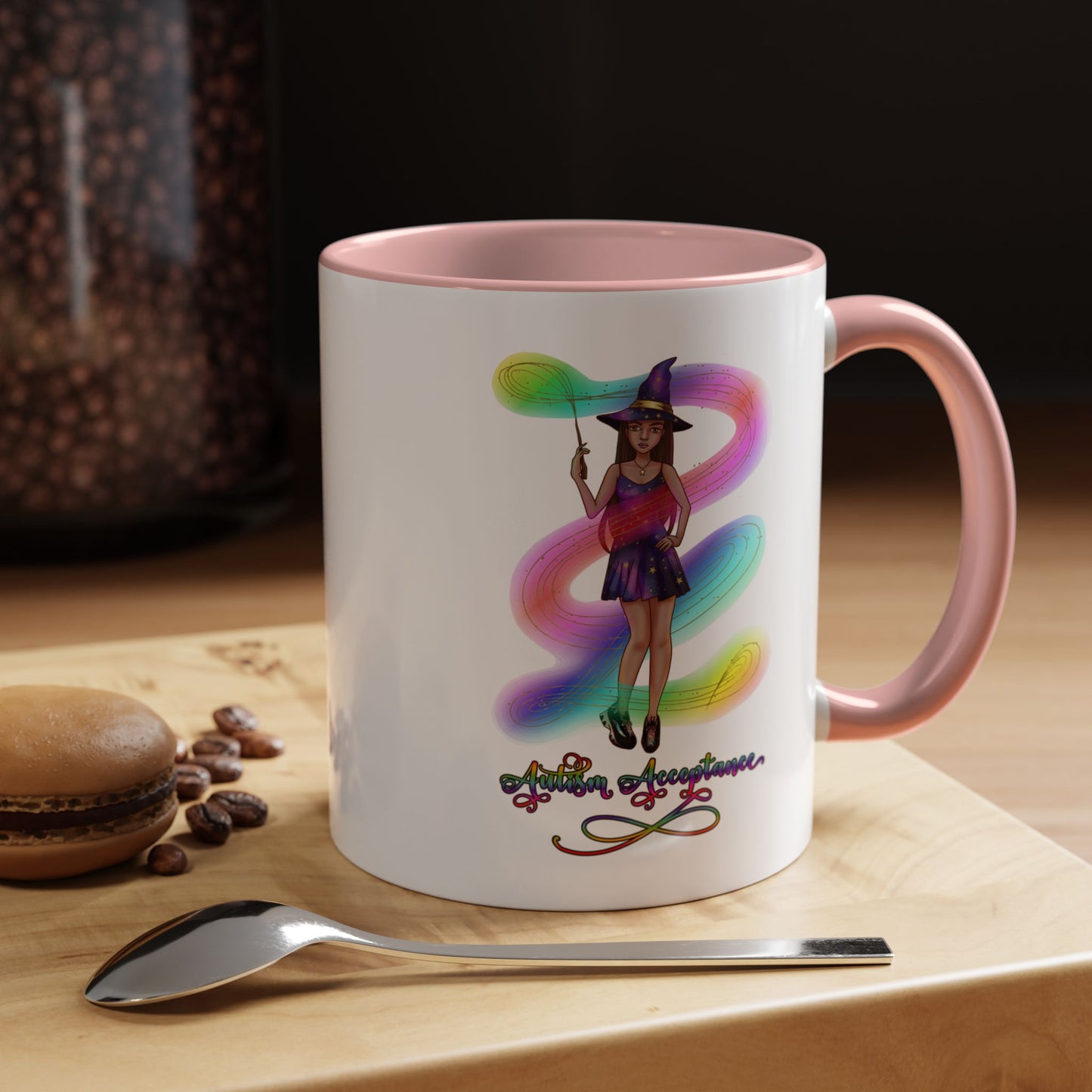 Autism Acceptance Magical Witch Mug