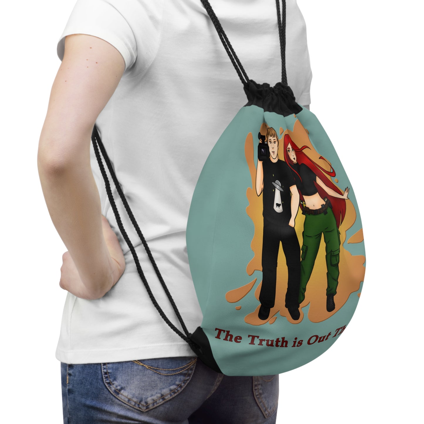 The Truth is Out There Drawstring Bag