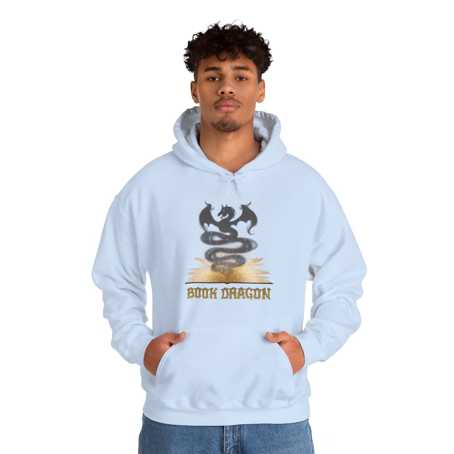 Book Dragon Unisex Hoodie S-5XL