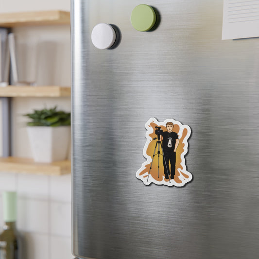 Geoffrey Kiss-Cut Magnet