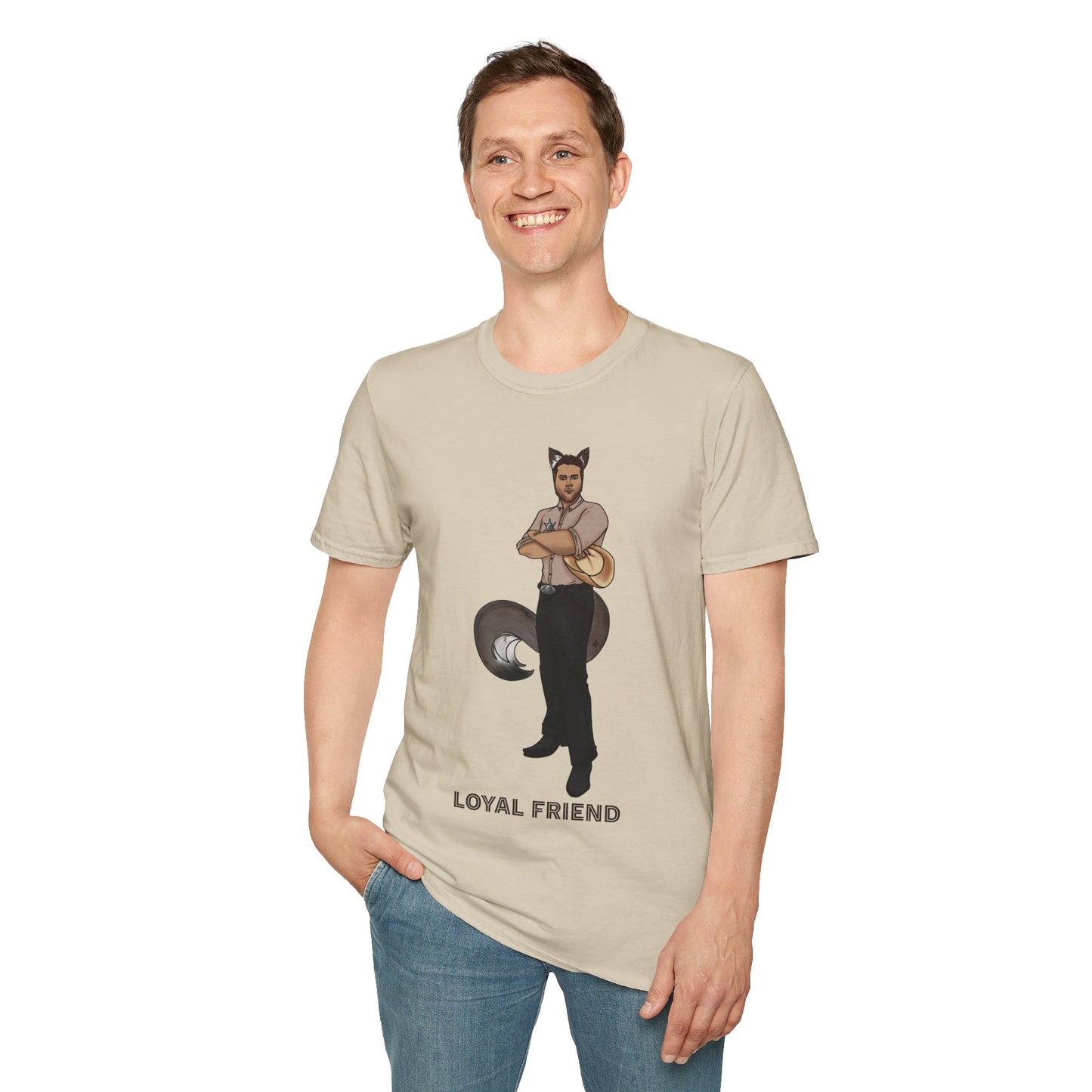Loyal Friend Sheriff/Alpha Unisex Softstyle T-Shirt XS-5XL
