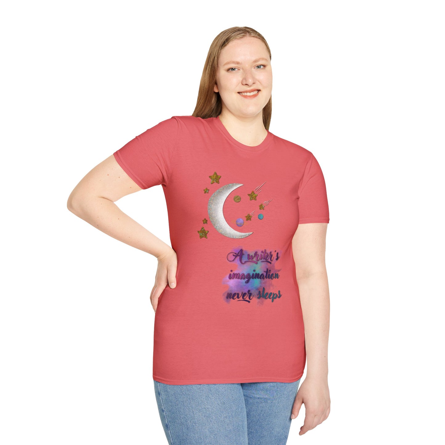 Writer's Imagination Unisex Softstyle T-Shirt XS-5XL